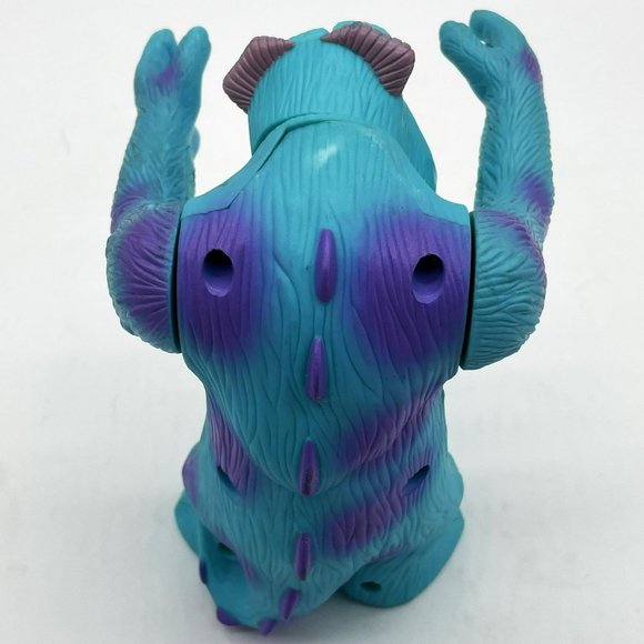 Vtg 2001 Monsters Inc Blue 6" Sully Plastic Action Figure Disney Pixar McDonalds - Picture 3 of 6